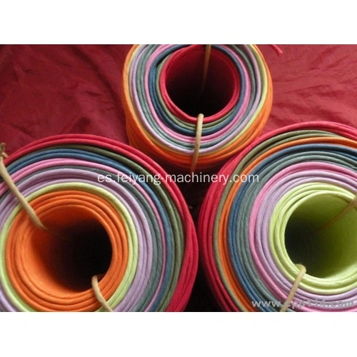 china cuerda de papel trenzado colorido para bolsas fabricantes