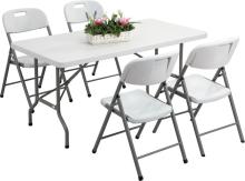 5FT Outdoor Rectangle Banquet Folding Table