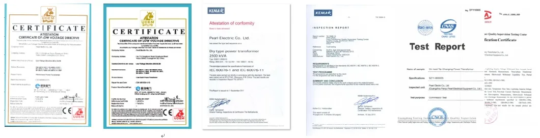 Oil Immersed Power Transformer with 1600kVA Rating and Appoved by IEC Standard