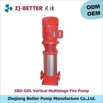 XBD-GDL Vertical Multistage Pipeline Fire Pump