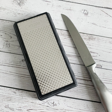 XUNDA Double Side Diamond Whetstone Sharpening Stone Knife Sharpener Set