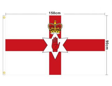 Northern Ireland region flags