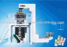 Full automatic packaging machine combined with computer combination weigher