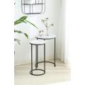 marble side table new design small size