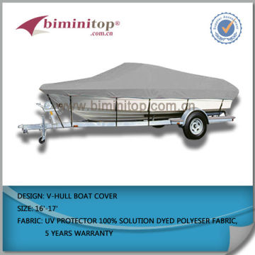 V-HULL cuddy cabin boat cover participate