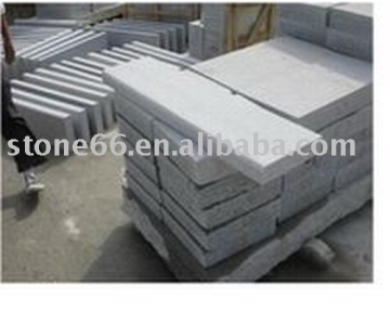 Floor Paving Stone White Granite Step