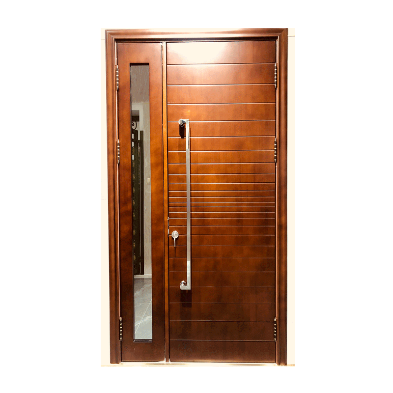 Latest Design Modern plain Solid Wood main Door solid oak wood door models entrance door