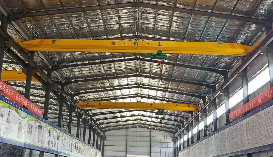 3t Warehouse Workshop Bridge Overhad Crane with Kito Hoist