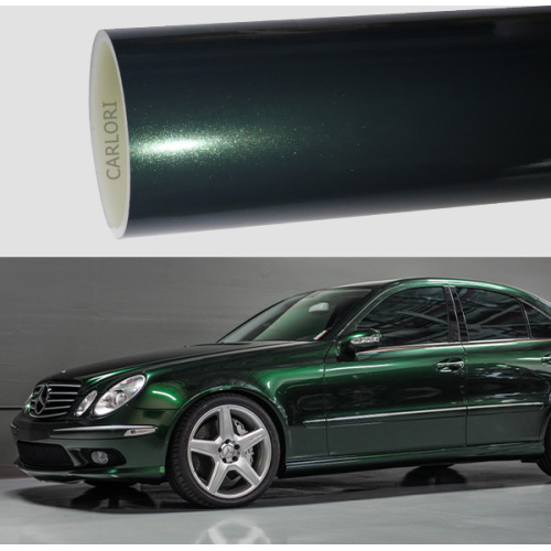 gloss wrap di vittura verde scuru scuru