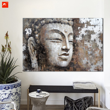 Buddha Wall Art Asian Zen Serenity Oil Painting