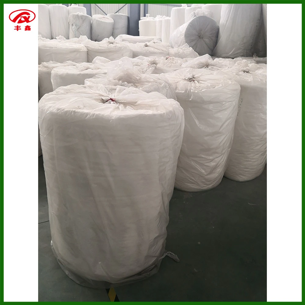 Bahan Kitar Semula Binatang Interlining Bukan Tenunan Fabricneedle Punched Polyester Nonwoven Wadding