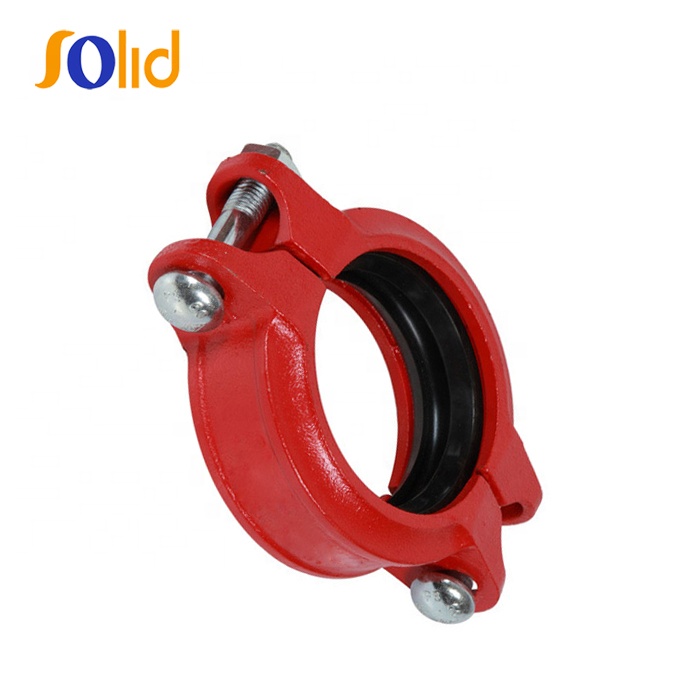 Fire Fighting System Ductile Iron Grooved Pipe Fitting