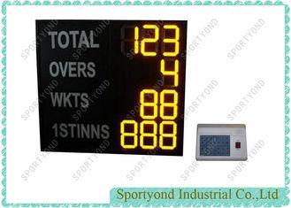 LED Digital Electronic Cricket Scoreboard , Amber Color 150