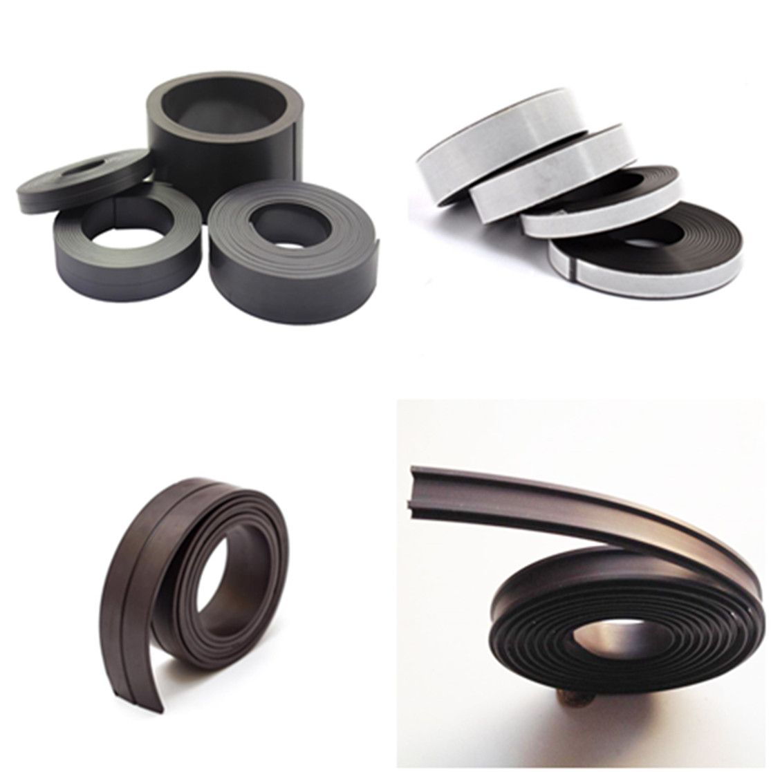 powerful neodymium rubber magnet strip magnetic sheeting roll