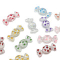 Niedliche Flatback Sweet Candy Romantisches Herz Harz Charms Cabochon Schleim Diy Füller Handwerk Haarnadel Ornament Zubehör Schmuck Deko