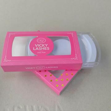 Beautiful Custom Pink Eyelash Extension Box