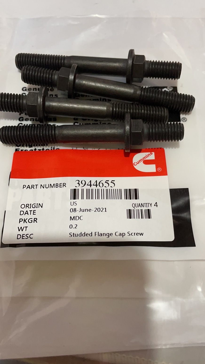 PC400-7 BOLT 6156-11-5160