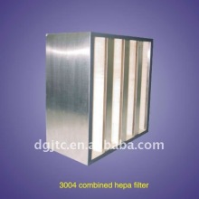V filter compact v-bank HEPA filter