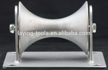 flat ground roller with 140mm aluminium roller