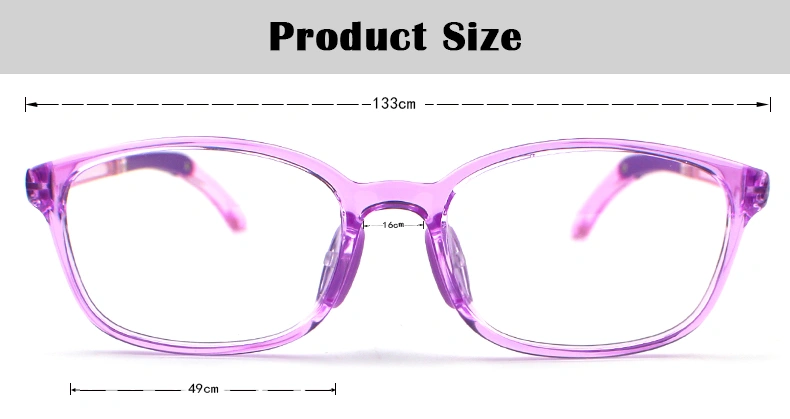 6375 Tr90 Eyeglass Kids Optical Glasses Children Frames