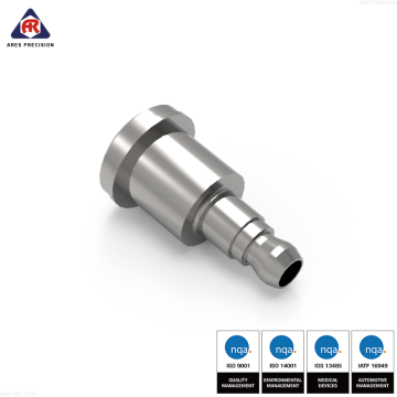 High purity gas VCR connectors - CNC machining