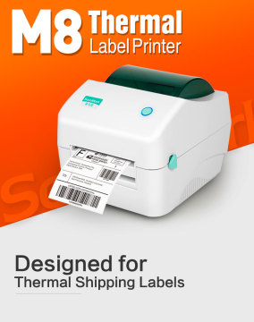 USB interface shipping label direct thermal printer