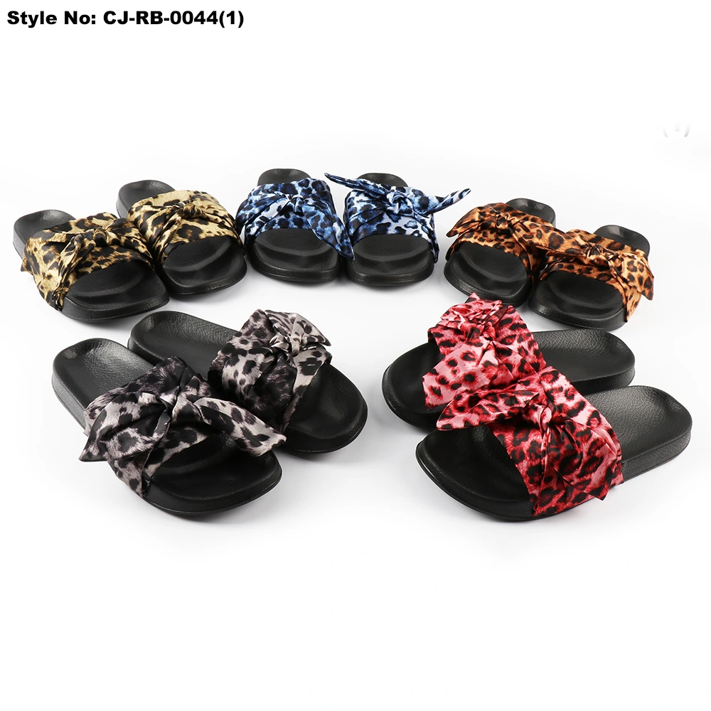 Customized Bow Tie Upper Design Women Filp Flops Slipper