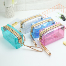 Hot Sale Laser Cosmetic Bag PVC Transparent Large Capacity Travel Bag