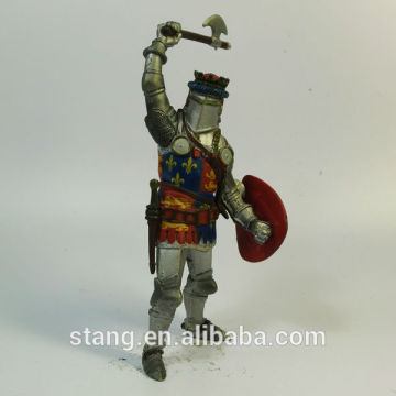 Soldiers Knights Figure Play Set Toys.With Metal Effects Color