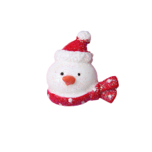 3d resin fridge sticker for Christmas Santa Claus