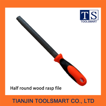 Half round wood rasp file