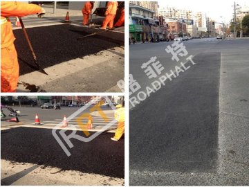 The advantage of cold mix asphalt paving