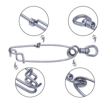 Supplier Stainless Steel Swivel Snap for Tuna Longline Fishing