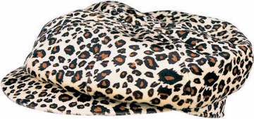 leopard promotion factroy fedora hat cap