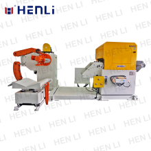Simple operation Flattenernc Servo Feeder With Decoiler Machine