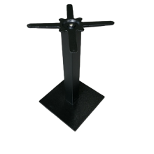 Black Wrinkle Vermont Pub Table base in es