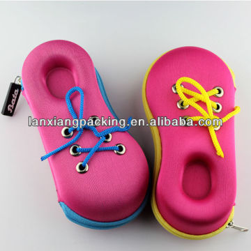 Fabric eva zipper eyeglasses boxes