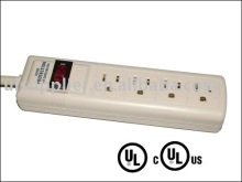 4 outlet UL/CUL surge suppressor/surge protector/power suppressor(06-PT6681SA) 270 Joules Surge