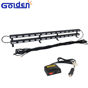 Truck mounted roadway safety traffic advisor led arrow light double layer sticks for sweeping vehilces