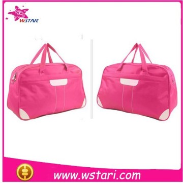 Lightweight waterproof nylon portable foldable backpack / folding sport travel bag for woman