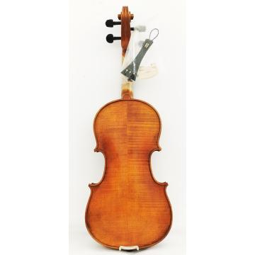 Hete verkopende kwaliteit professionele mooie gevlamde solide viool