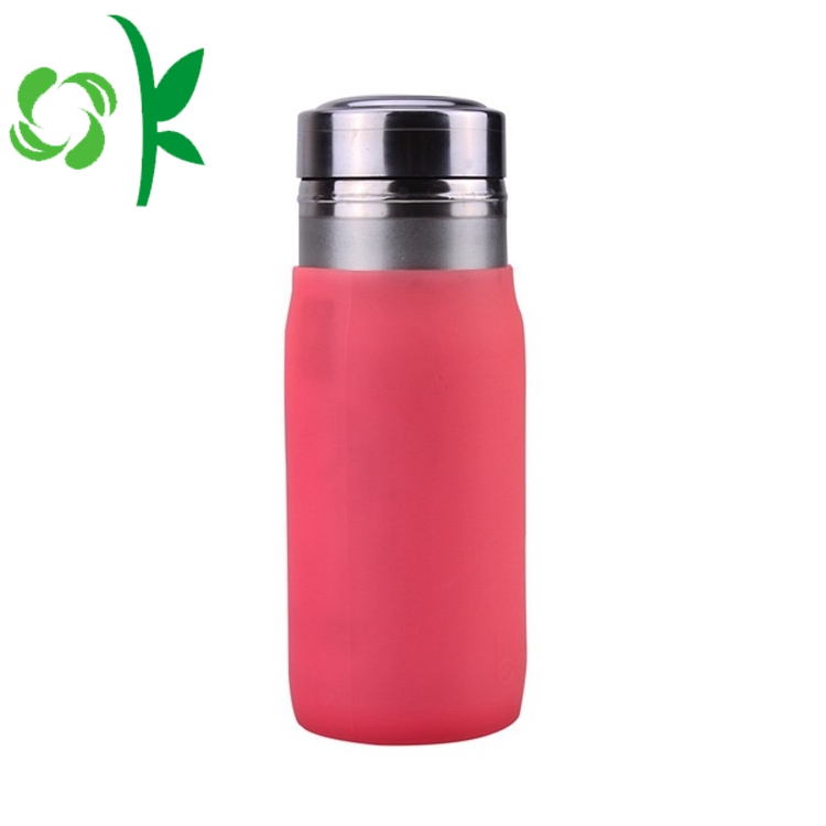 Custom OEM Silicone Durable Glass Water Bottle Sleeve