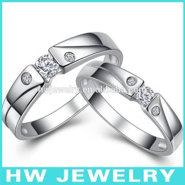 CZ Diamond Jewellery Of Best Couple Engagement Ring