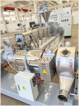 PET with Flame Retardant Compounding Masterbatches Granules Making Line