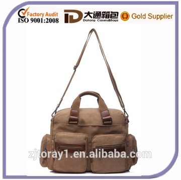 Stylish Pattern Shoulder Bag Men Canvas Shoulder Bag