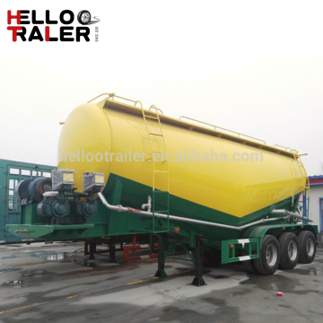 Low pricing 3 Axles Bulk Cement Tank Semi Trailer For Sale