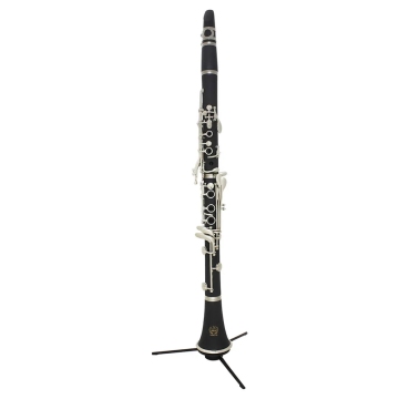 Foldable Tripod Clarinet Stand with Felt Cushion for Woodwind Instruments