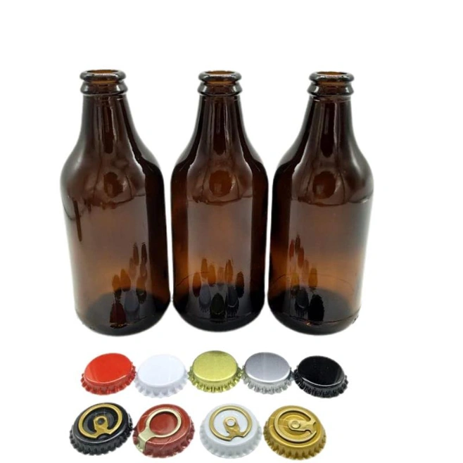 2021 Beer Glass Bottle Wholesale Customization Amber Glass Beer Bottle