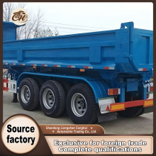 Optimized U Shape Rear Dump Trailer Solution