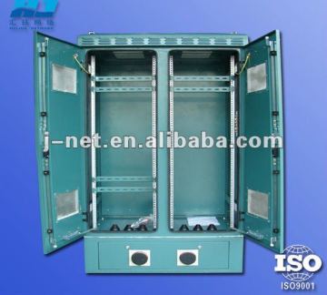 Fan type outdoor metal cabinets